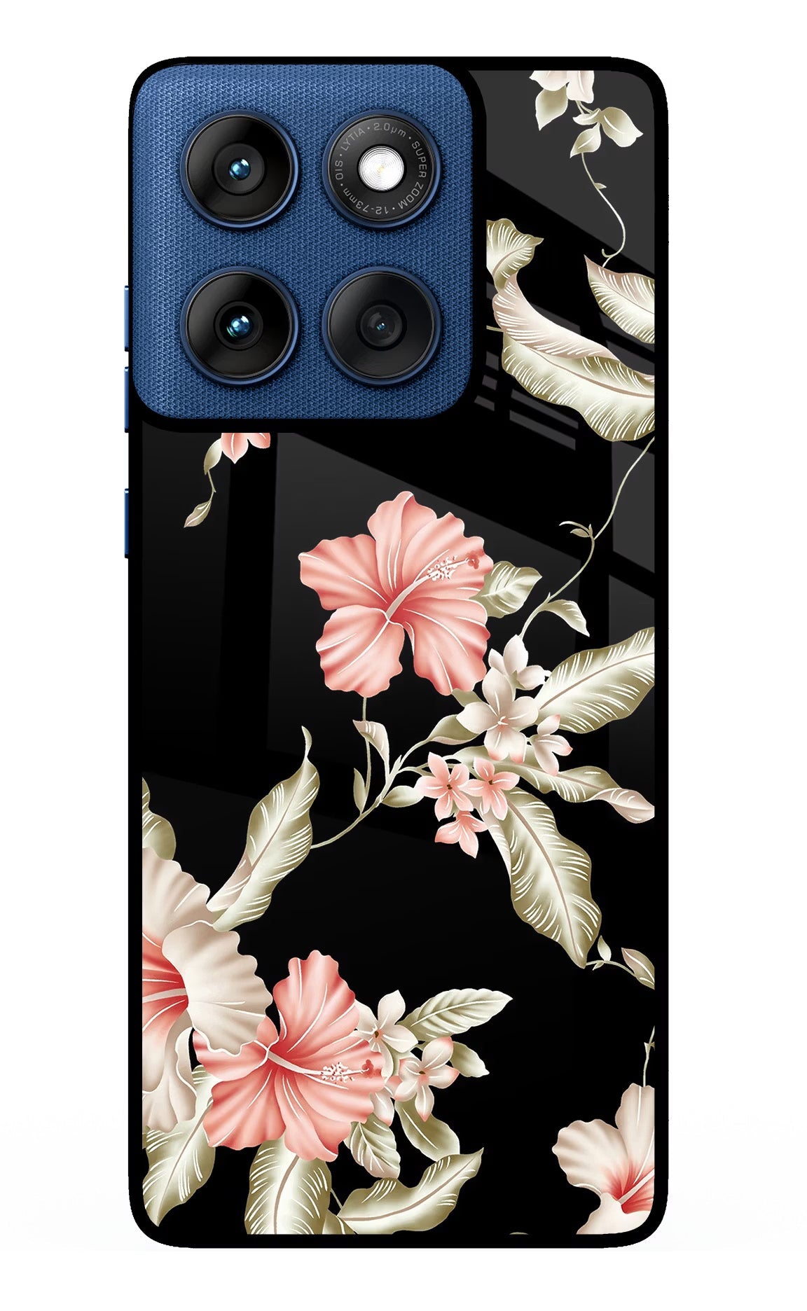 Flowers Moto Edge 60 Back Cover