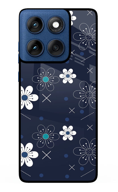 Flowers Moto Edge 60 Back Cover