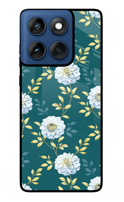 Flowers Moto Edge 60 Back Cover