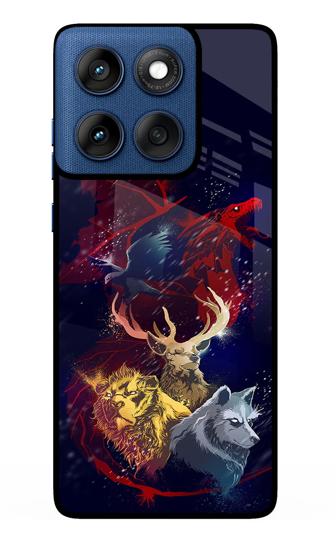 Game Of Thrones Moto Edge 60 Back Cover