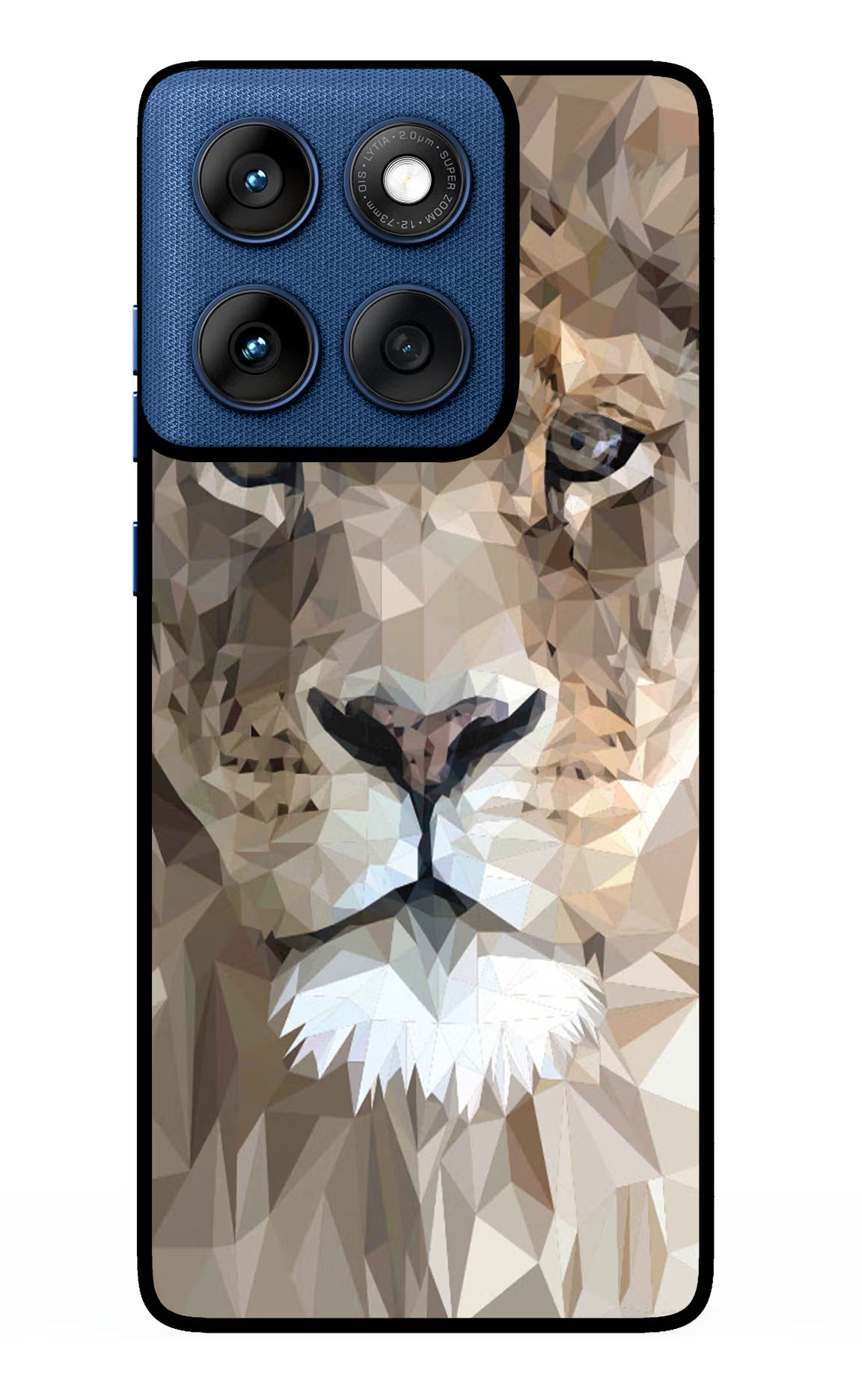 Lion Art Moto Edge 60 Glass Case