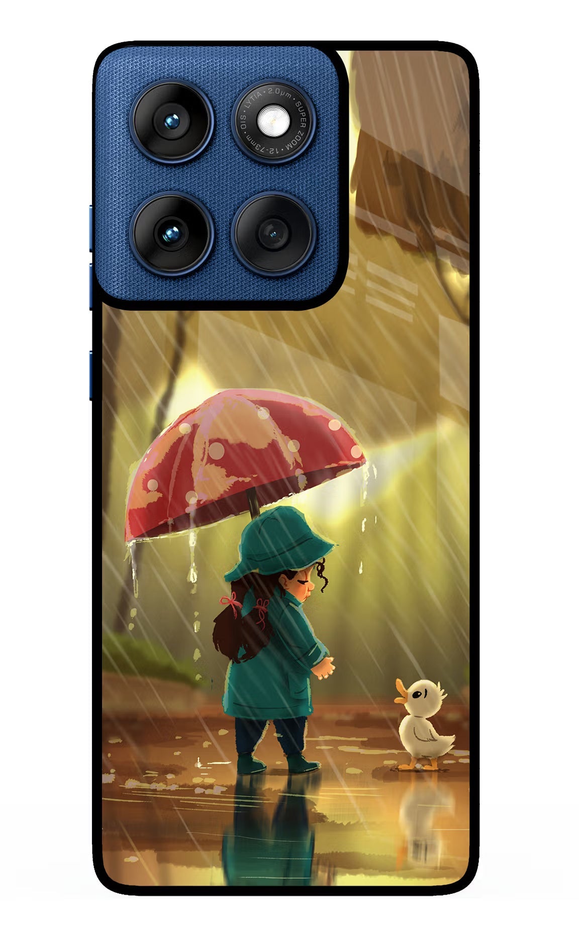 Rainy Day Moto Edge 60 Back Cover