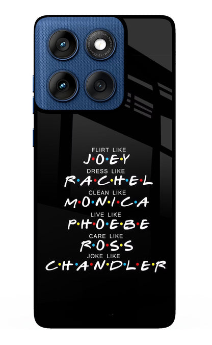 FRIENDS Character Moto Edge 60 Back Cover