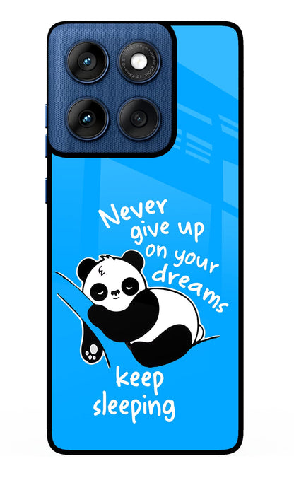 Keep Sleeping Moto Edge 60 Back Cover