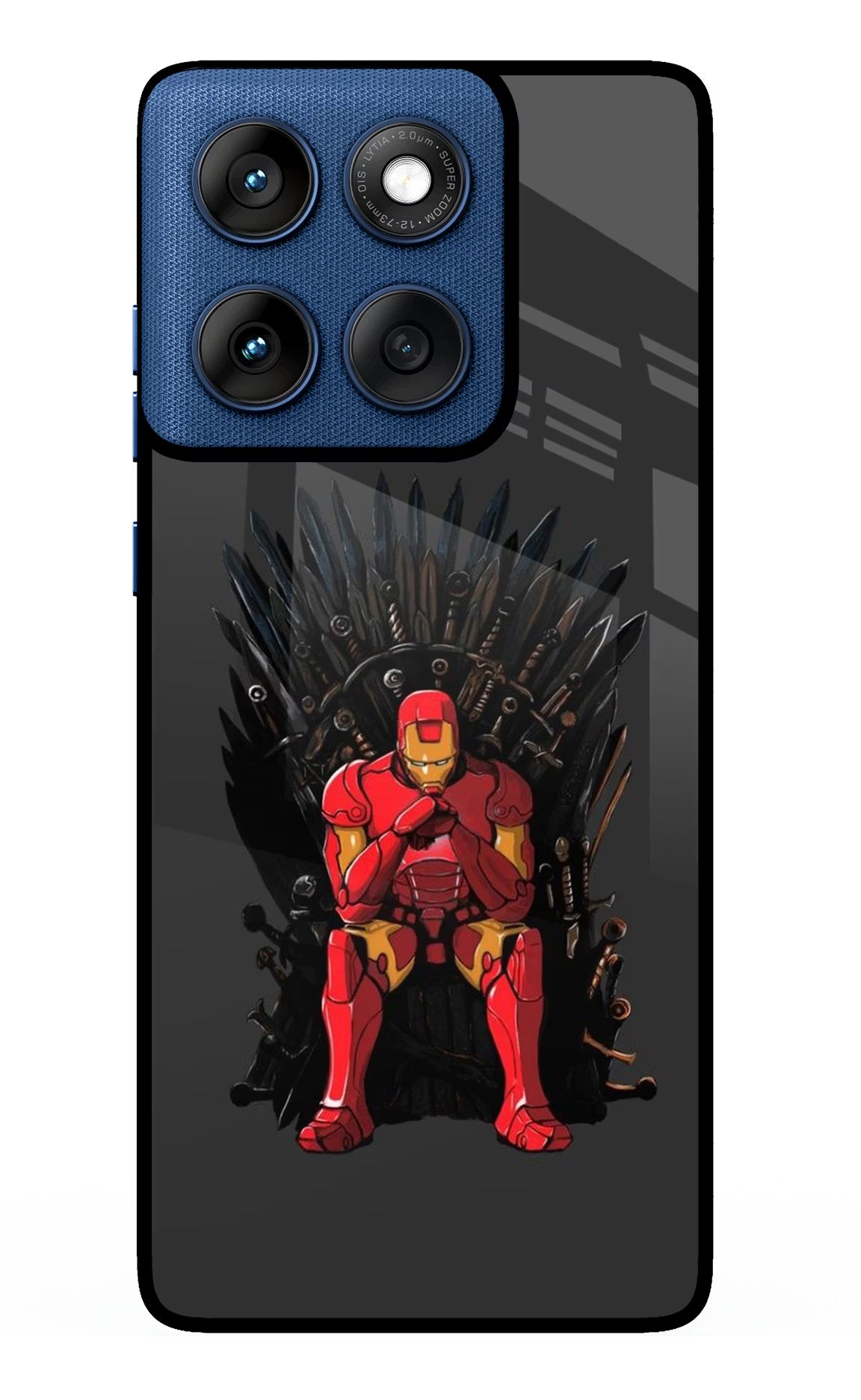 Ironman Throne Moto Edge 60 Back Cover