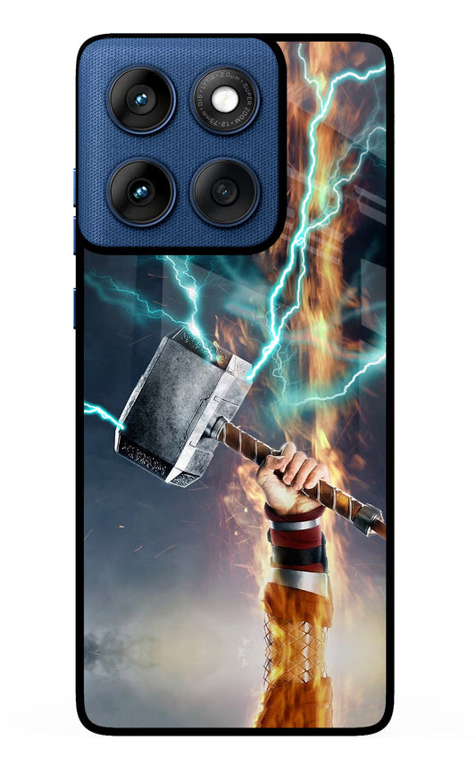 Thor Hammer Mjolnir Moto Edge 60 Glass Case