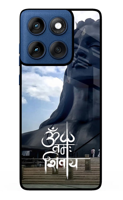 Om Namah Shivay Moto Edge 60 Back Cover