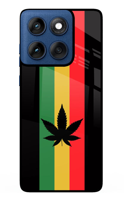 Weed Flag Moto Edge 60 Back Cover