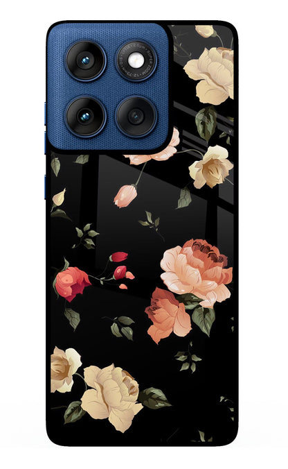 Flowers Moto Edge 60 Back Cover