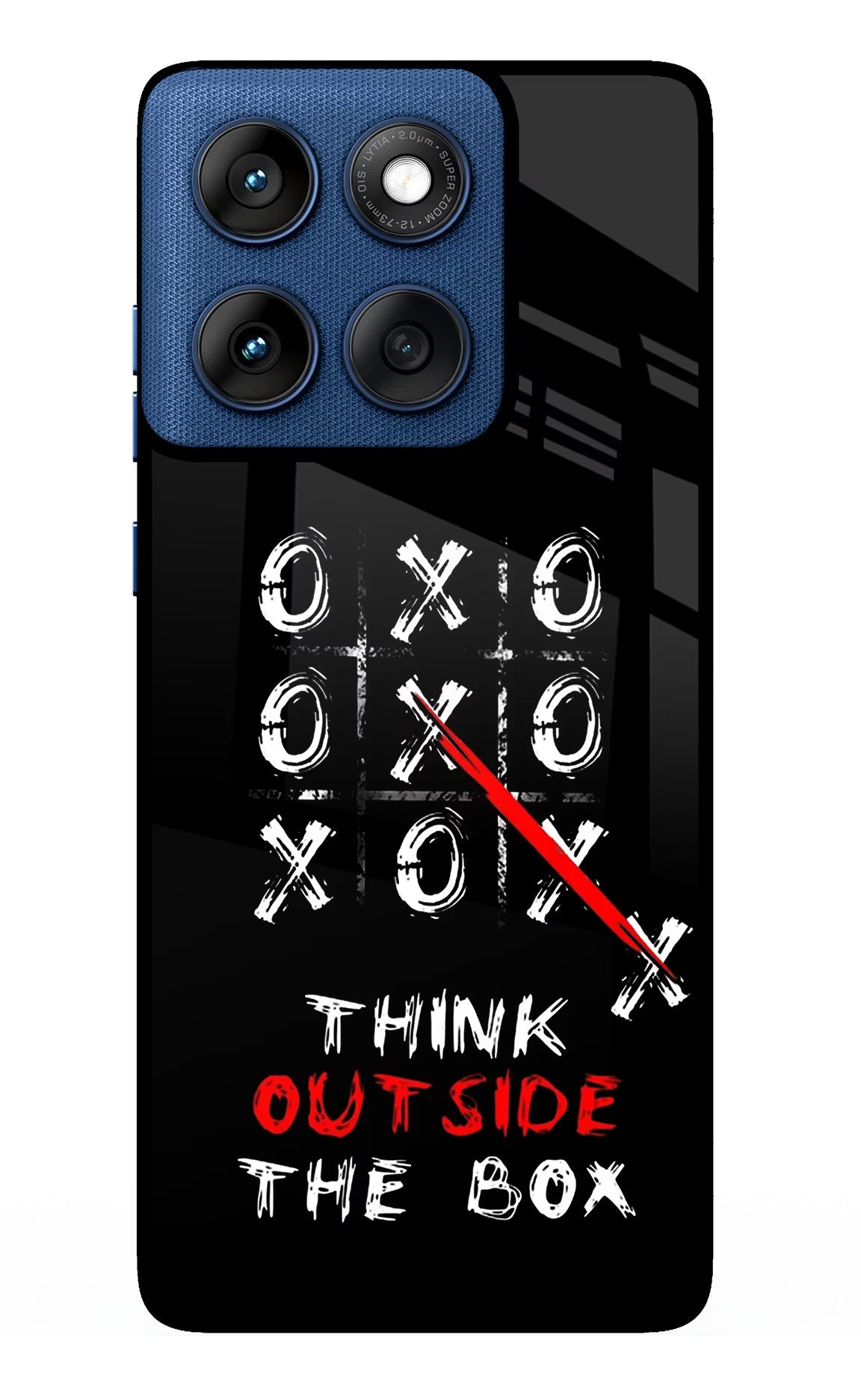 Think out of the BOX Moto Edge 60 Back Cover