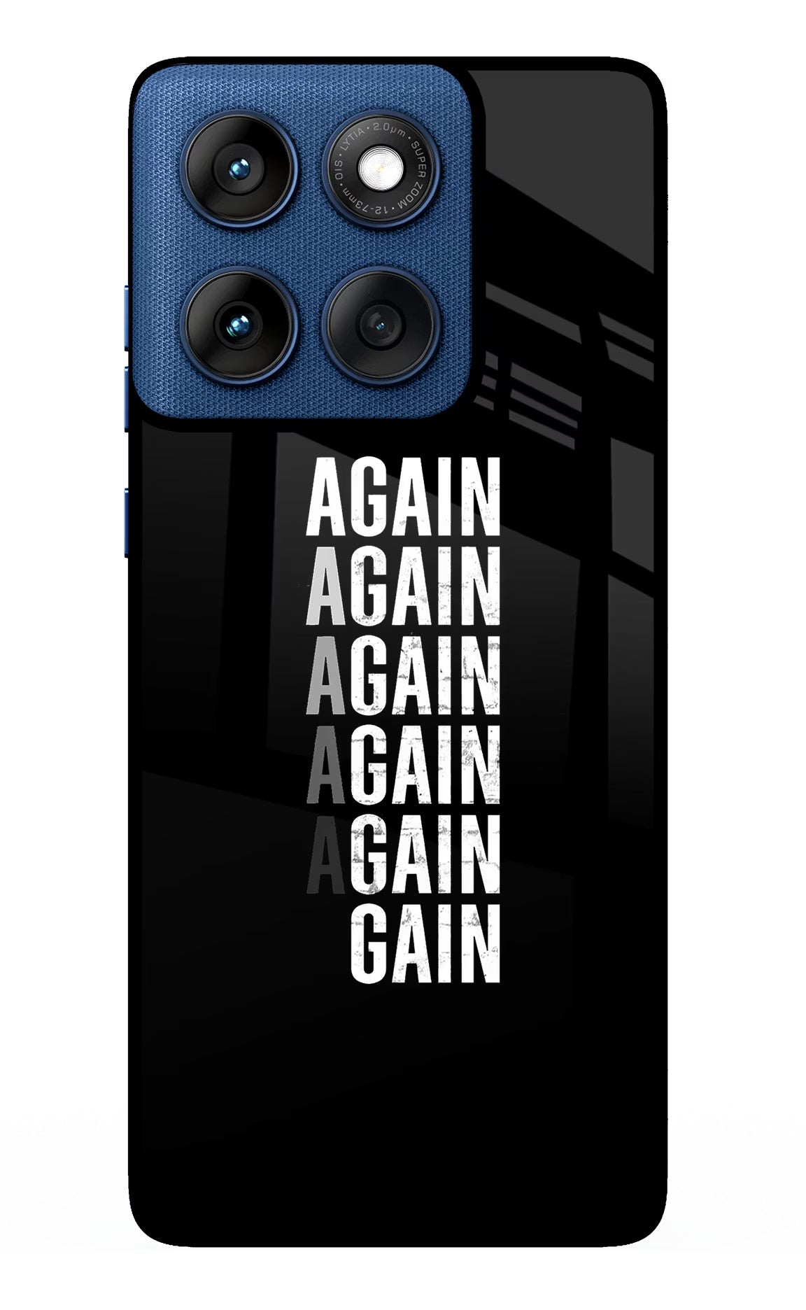 Again Again Gain Moto Edge 60 Back Cover