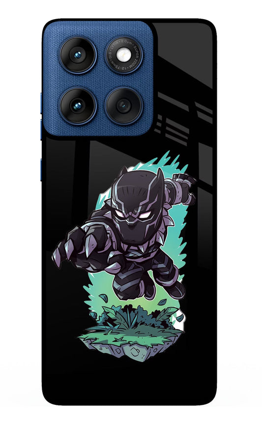 Black Panther Moto Edge 60 Glass Case