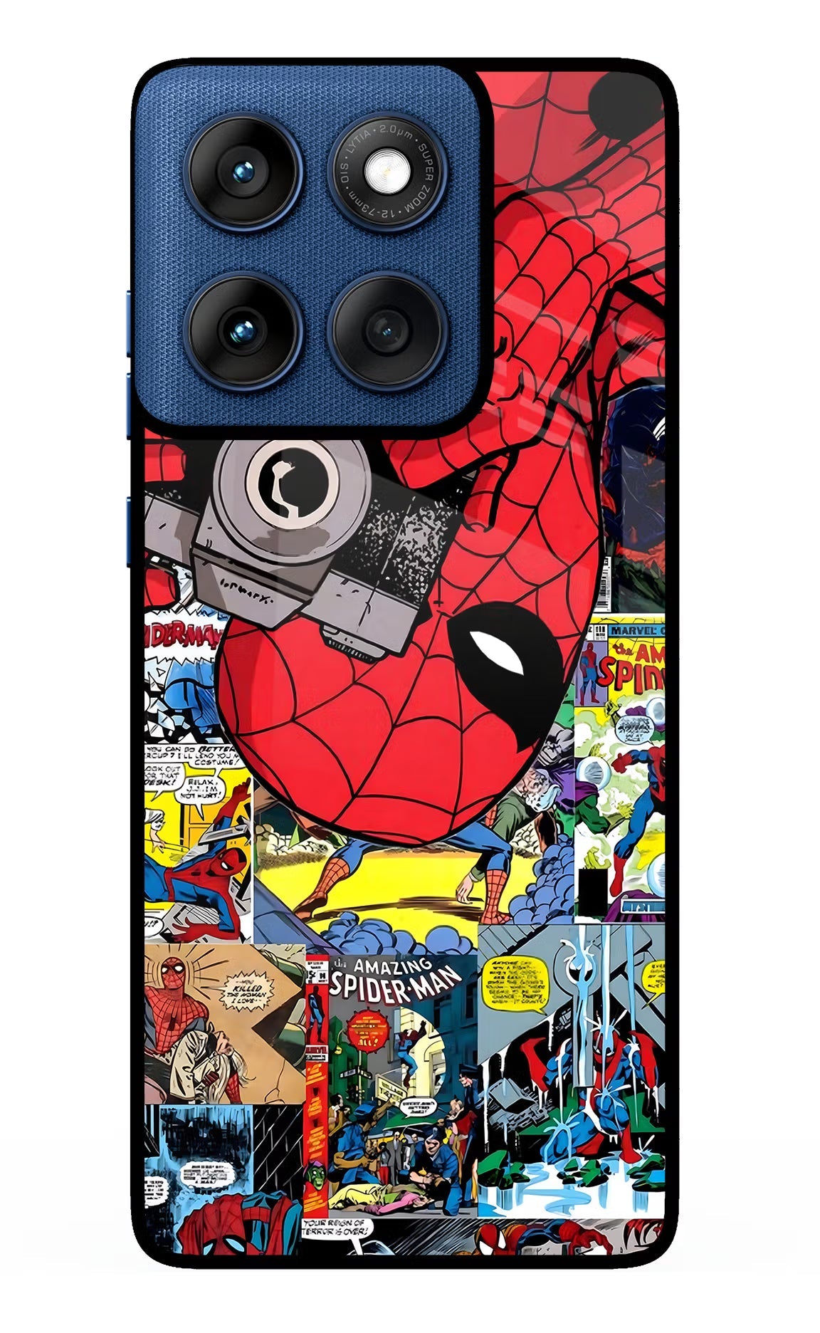 Spider Man Moto Edge 60 Back Cover