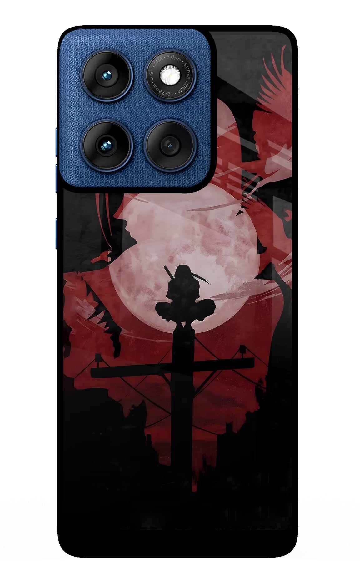 Naruto Anime Moto Edge 60 Glass Case