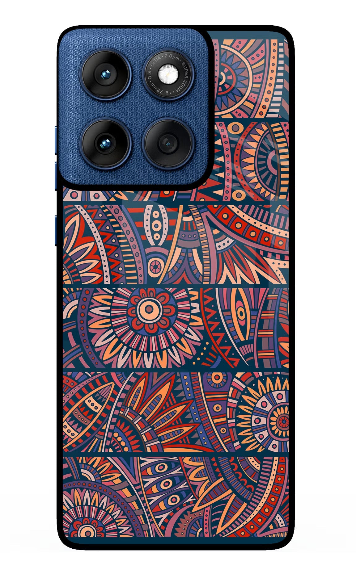 African Culture Design Moto Edge 60 Back Cover