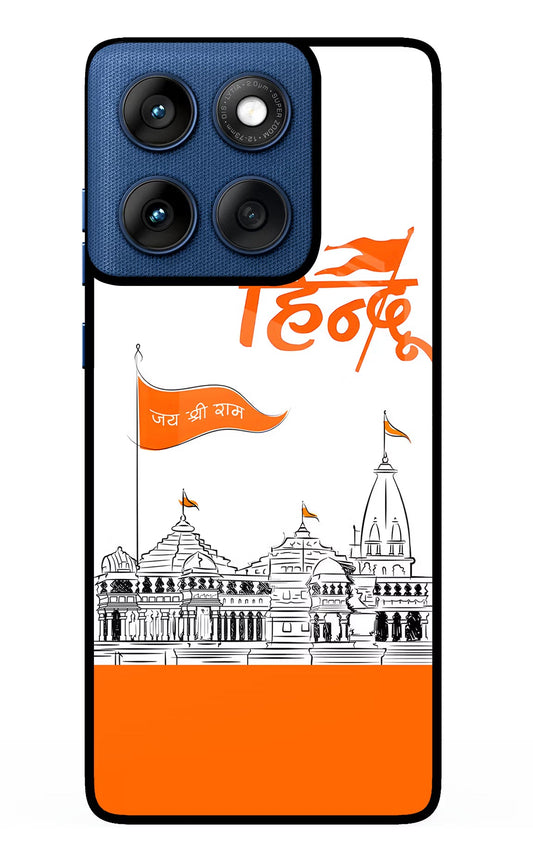 Jai Shree Ram Hindu Moto Edge 60 Back Cover