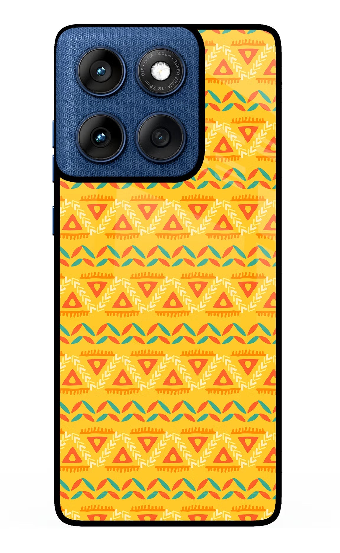Tribal Pattern Moto Edge 60 Back Cover