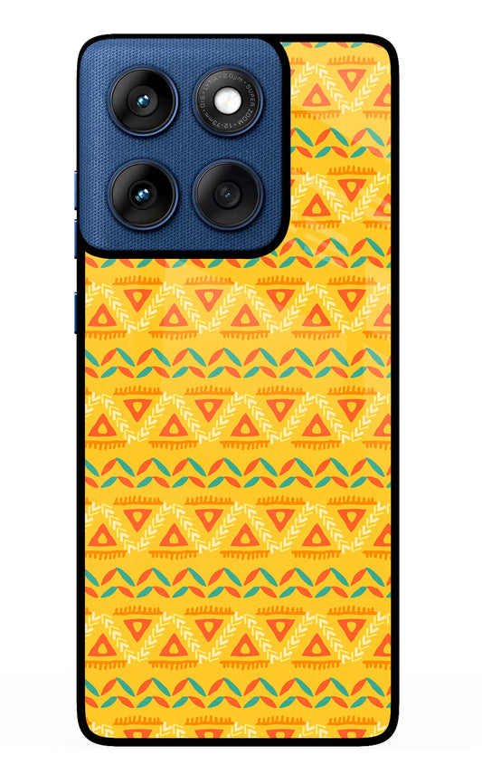 Tribal Pattern Moto Edge 60 Back Cover