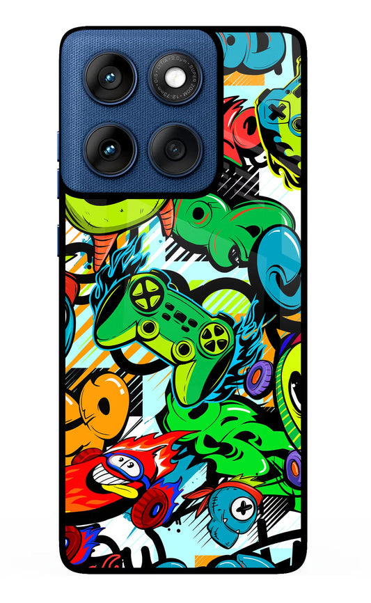 Game Doodle Moto Edge 60 Back Cover