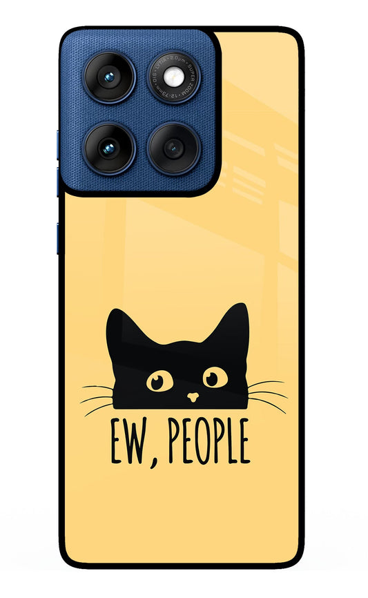 Ew People Catitude Moto Edge 60 Back Cover