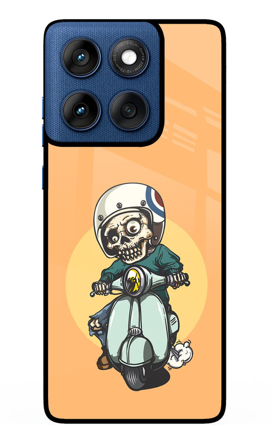 Undead Biker Moto Edge 60 Back Cover
