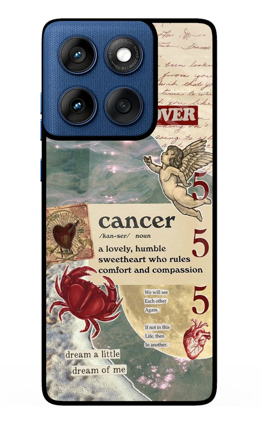 Cancer Zodiac Moto Edge 60 Back Cover