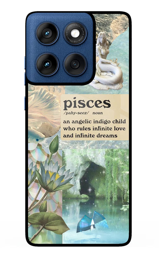 Pisces Zodiac Moto Edge 60 Back Cover