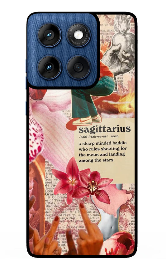 Sagittarius Zodiac Moto Edge 60 Back Cover
