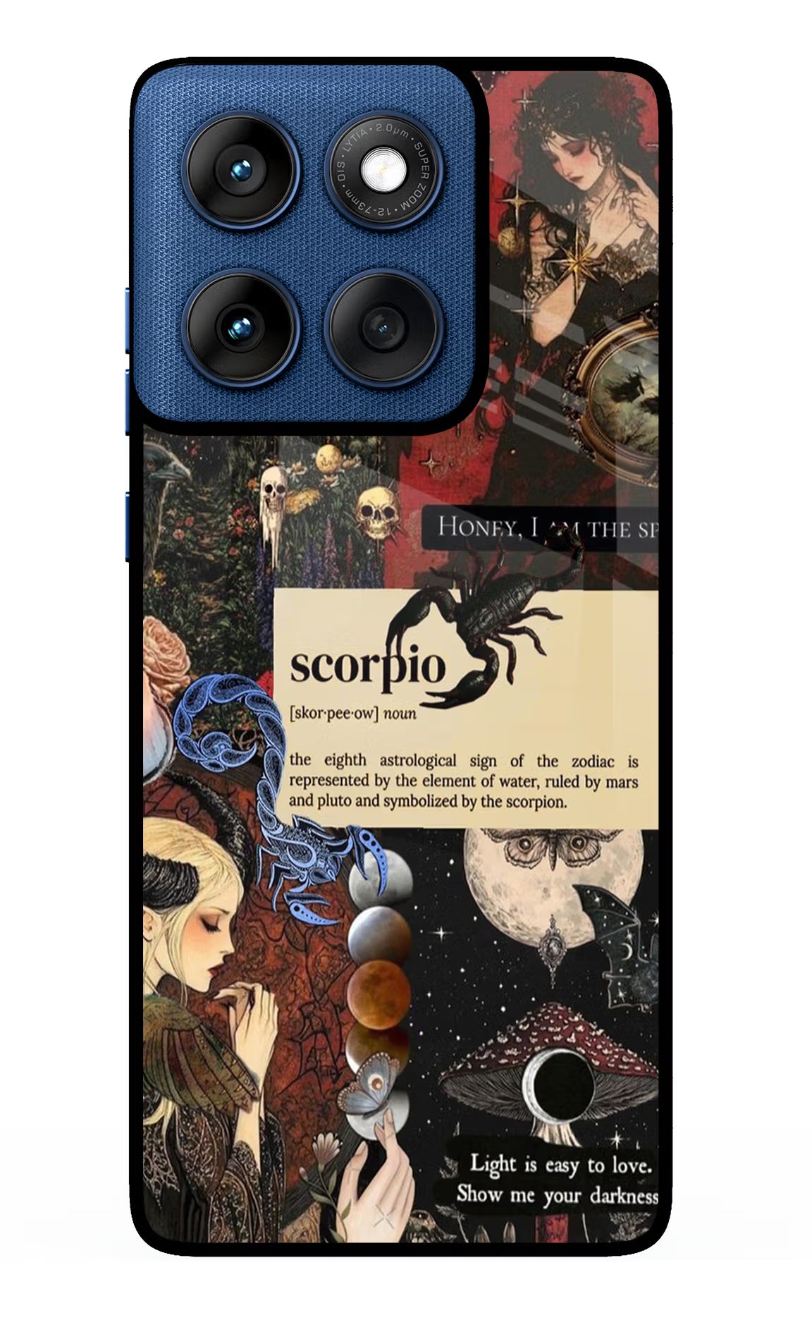 Scorpio Zodiac Moto Edge 60 Back Cover