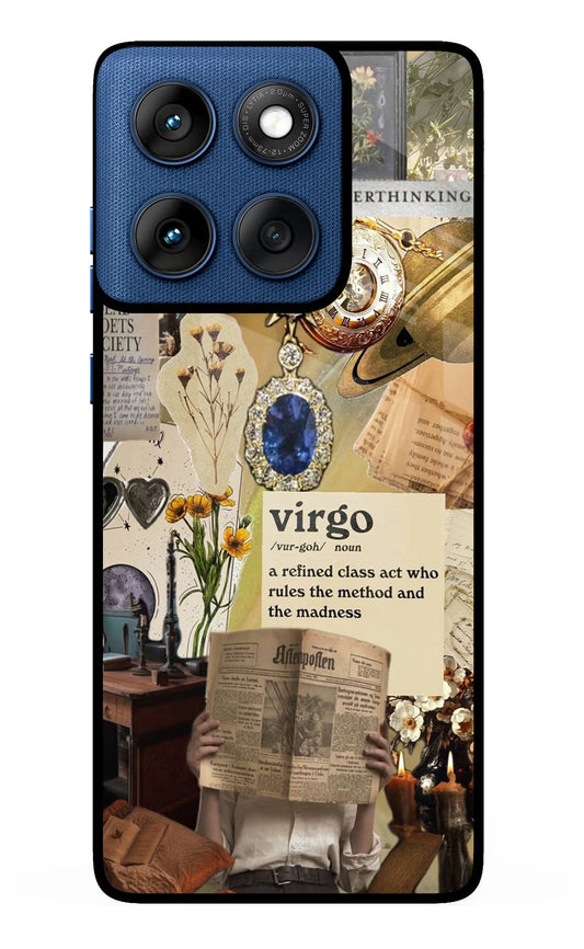 Virgo Zodiac Moto Edge 60 Back Cover