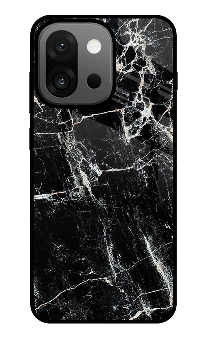 Black Marble Texture OnePlus 13s Back Cover