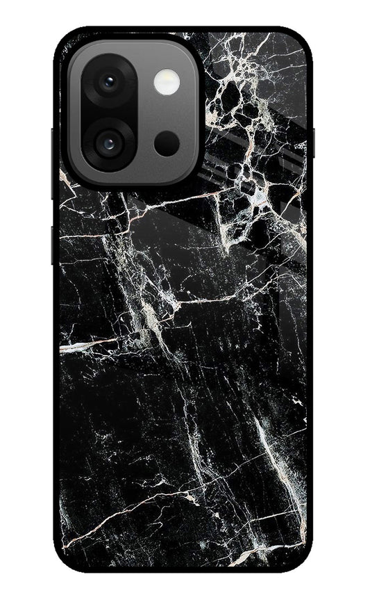 Black Marble Texture OnePlus 13s Back Cover