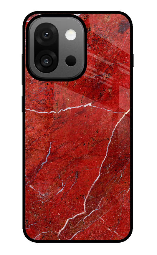 Red Marble Design OnePlus 13s Back Cover