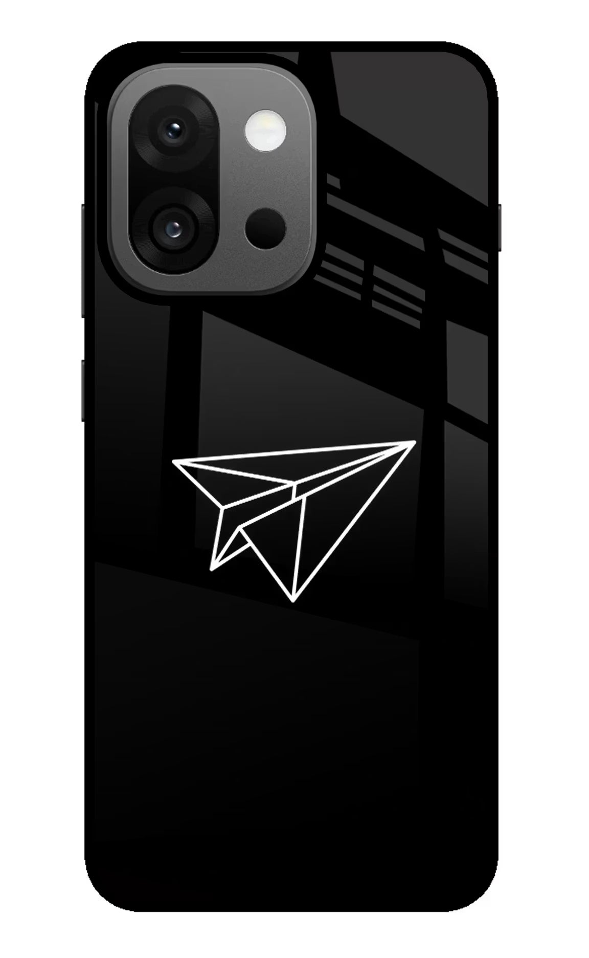 Paper Plane White OnePlus 13s Back Cover