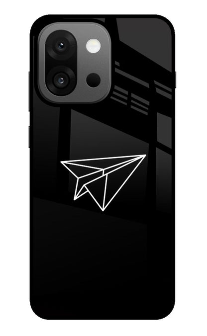 Paper Plane White OnePlus 13s Back Cover