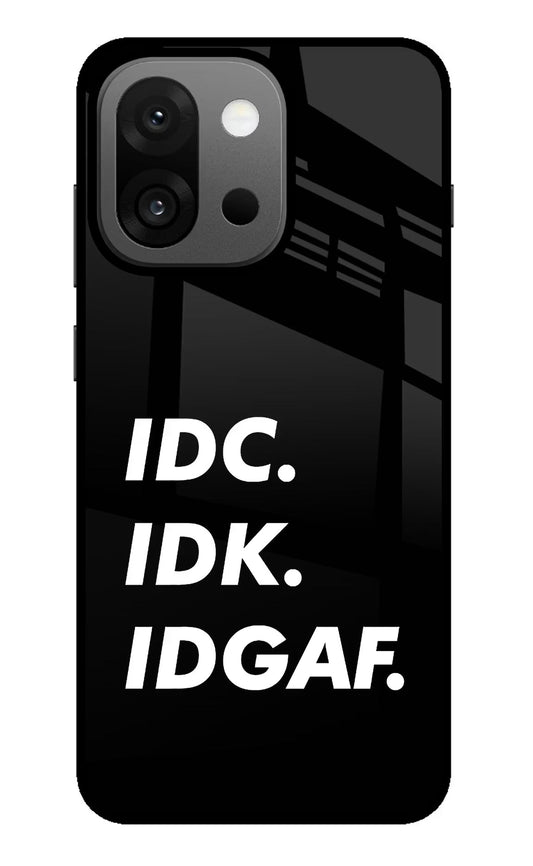 Idc Idk Idgaf OnePlus 13s Back Cover