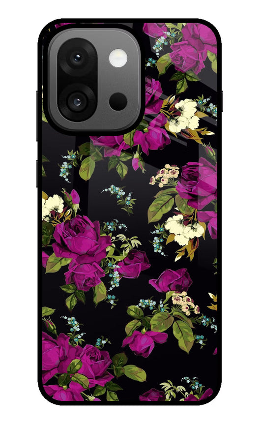 Flowers OnePlus 13s Glass Case