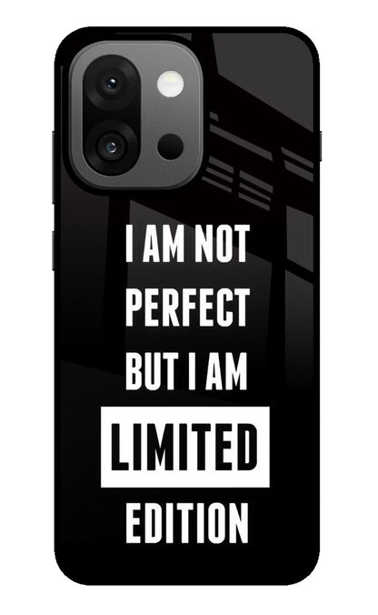 I Am Not Perfect But I Am Limited Edition OnePlus 13s Back Cover