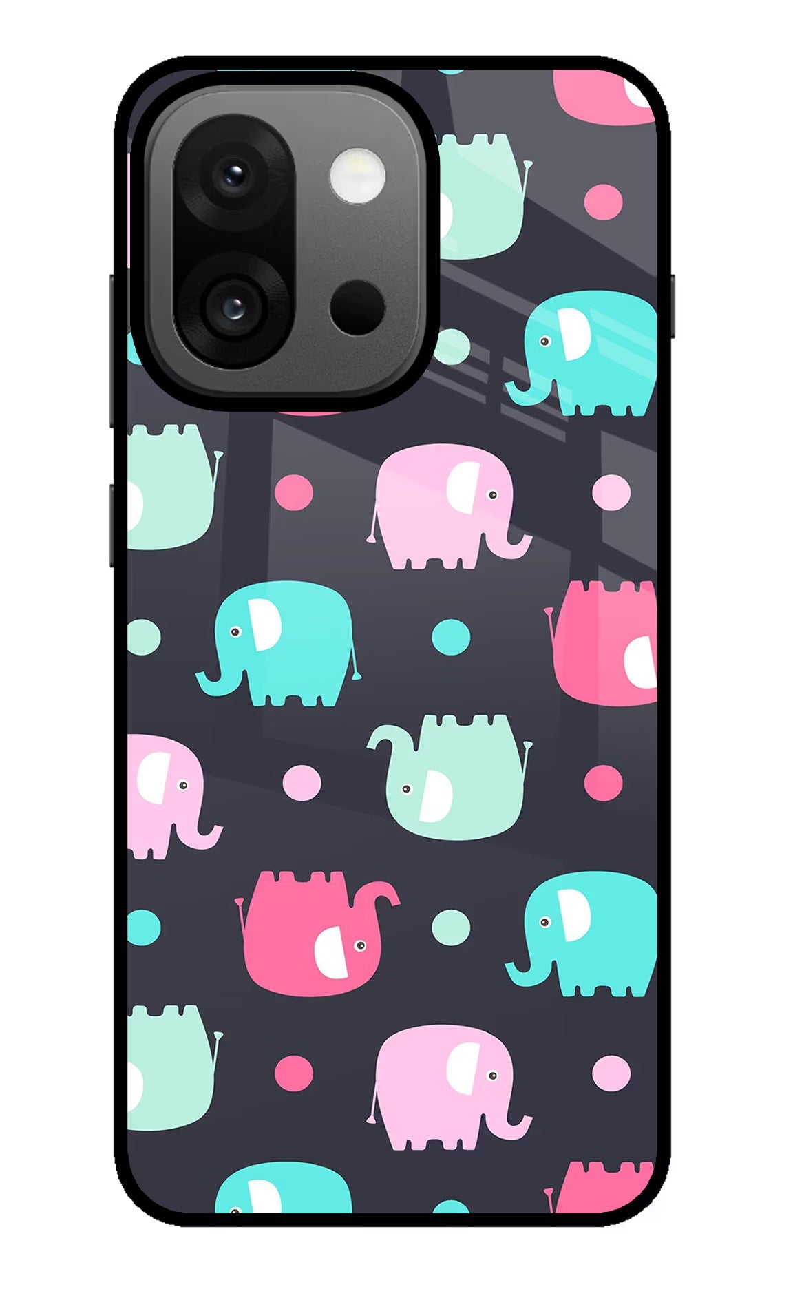 Elephants OnePlus 13s Glass Case