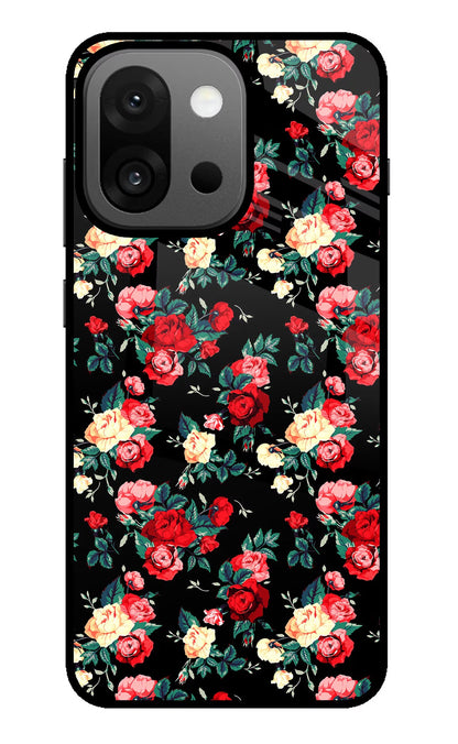 Rose Pattern OnePlus 13s Back Cover
