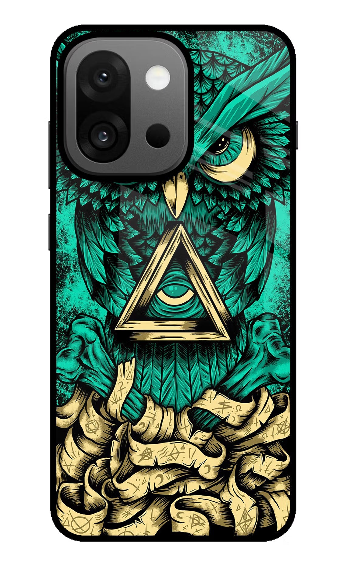 Green Owl OnePlus 13s Back Cover