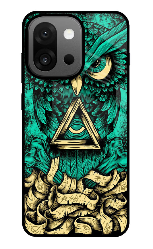 Green Owl OnePlus 13s Back Cover