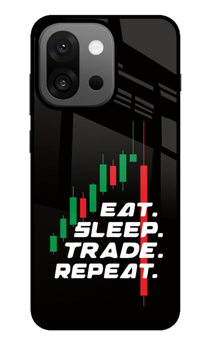 Eat Sleep Trade Repeat OnePlus 13s Back Cover