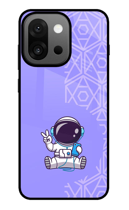 Cute Astronaut Chilling OnePlus 13s Back Cover