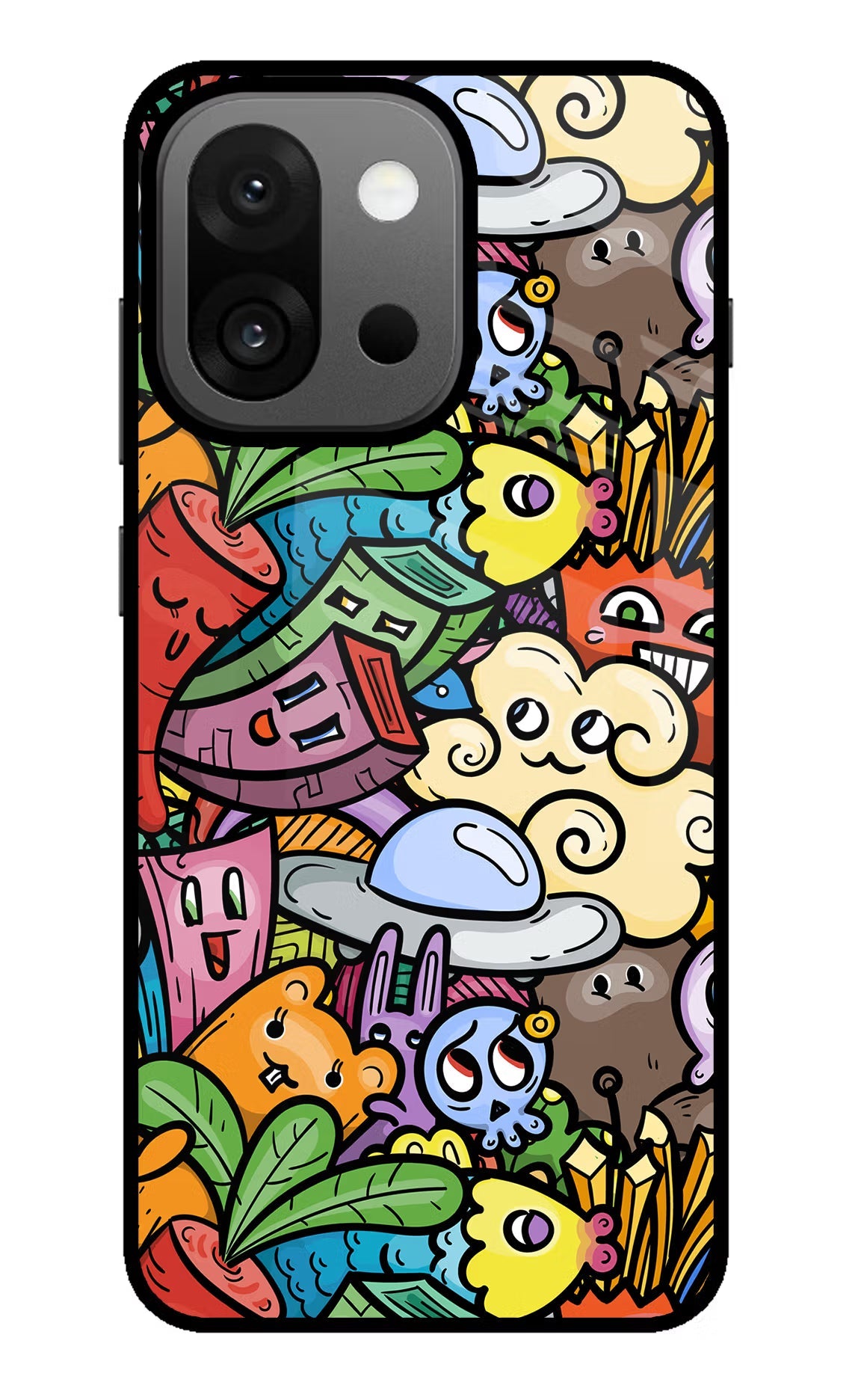 Veggie Doodle OnePlus 13s Back Cover