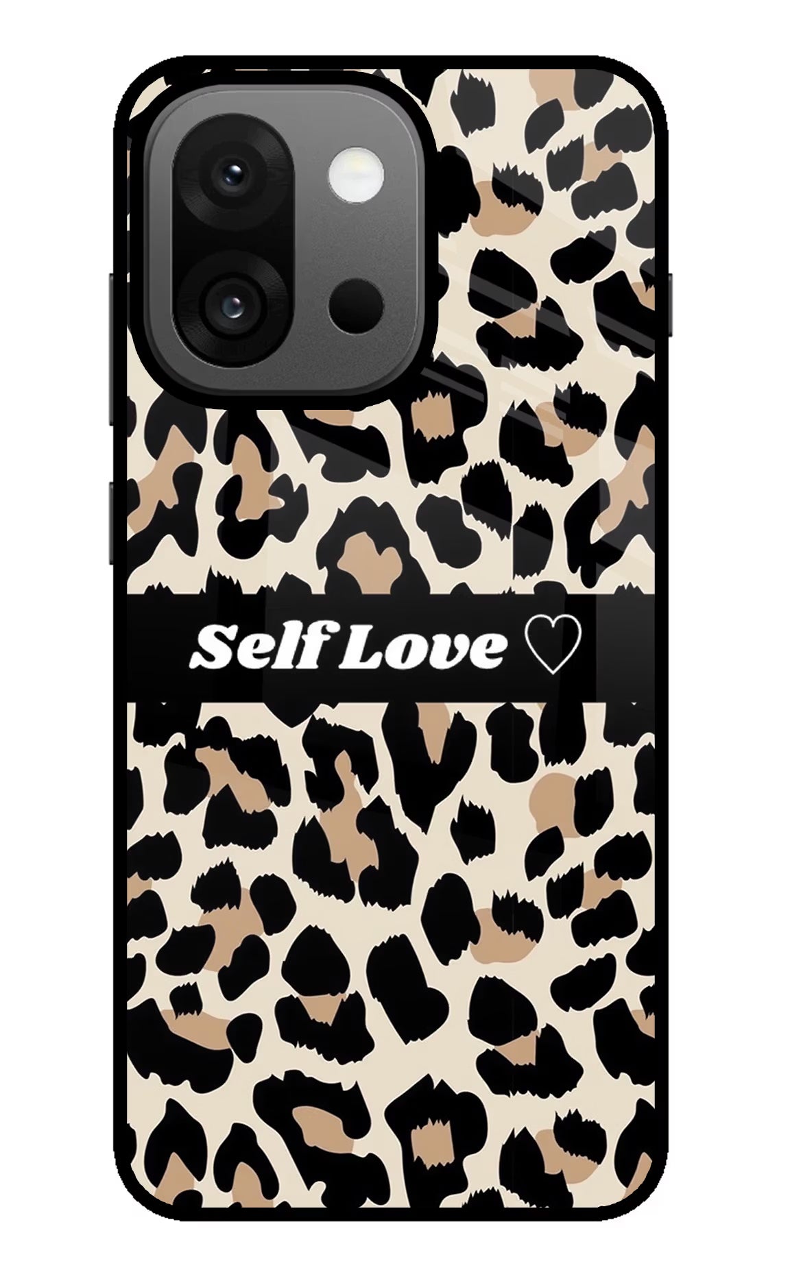 Leopard Print Self Love OnePlus 13s Back Cover