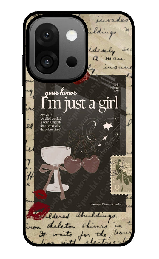 I am just a girl OnePlus 13s Back Cover
