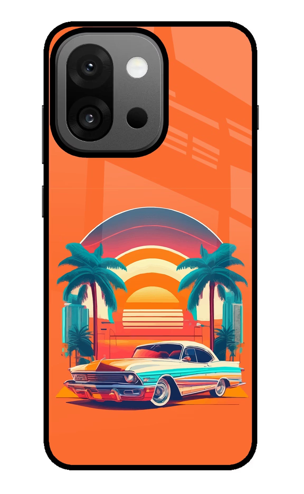 Palm Drive 80s OnePlus 13s Back Cover