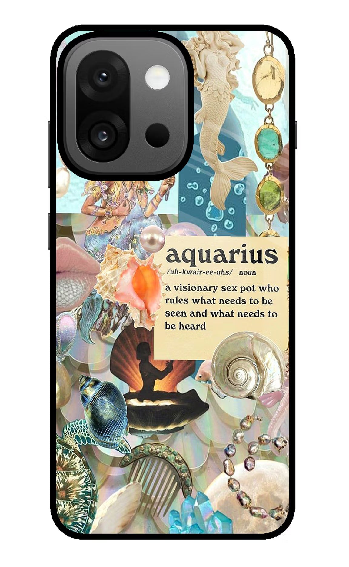 Aquarius Zodiac OnePlus 13s Back Cover