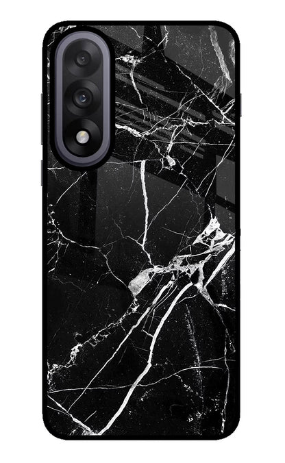 Black Marble Pattern OnePlus Nord 5 Back Cover